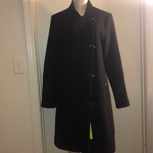 •LENGTH: 37" COAT BLACK SIZE 8 - Picture 2 of 8